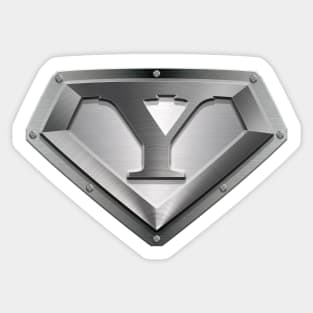 Super Sleek Style Y Symbol Sticker